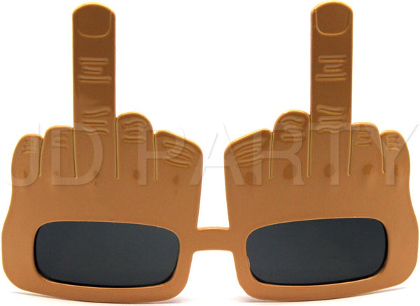 Party Glasses Middle Finger (Natural)